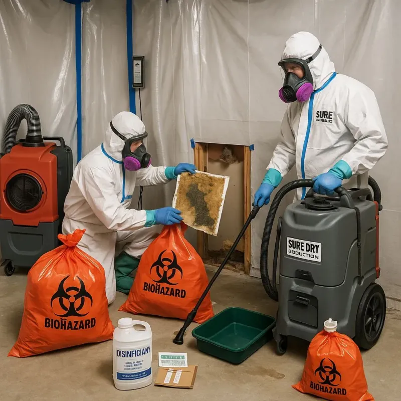 Contaminated Water Handling Protocols process in Camden, ME