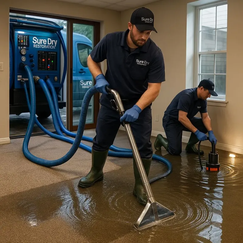 Water Extraction and Removal process in Camden, ME